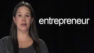 How to Say Entrepreneur – American English [upl. by Llednol]