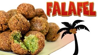 HOW TO MAKE FALAFEL BAKED  VEGAN FRIENDLY [upl. by Frasch622]