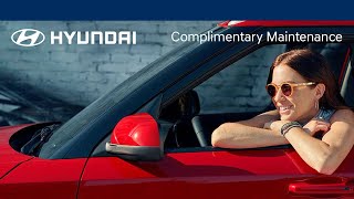 Hyundai Complimentary Maintenance  Hyundai [upl. by Enalb]