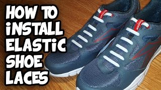 Elastic Shoe Laces  Stretchy No Tie [upl. by Seitz]