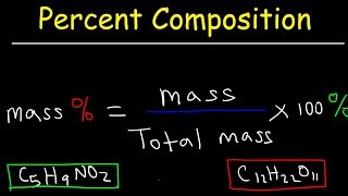 Percent Composition By Mass [upl. by Kalinda]