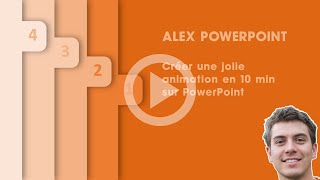 Comment faire une Animation Design sur PowerPoint [upl. by Awahsoj]