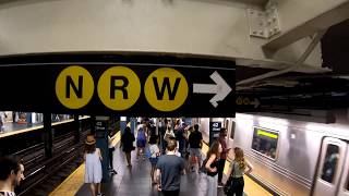 ⁴ᴷ The Busiest NYC Subway Station Times Square–42nd StreetPort Authority Bus Terminal [upl. by Nollahs]