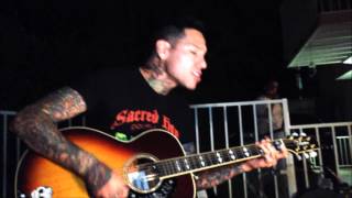 MxPx Bonzo Goes To Bitburg Acoustic Ramones Cover [upl. by Deadman]