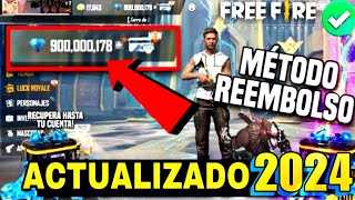 COMO REEMBOLSAR DIAMANTES ✅ EN FREE FIRE 2024 ACTUALIZADO [upl. by Wetzel]