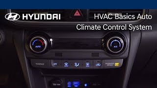 Understanding the Auto Climate Control System  Hyundai [upl. by Michiko]