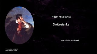 Adam Mickiewicz  Świtezianka [upl. by Eduard]