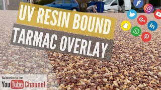 Resin Bound Tarmac Overlay by resin install [upl. by Lynne184]