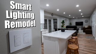 Entire Home Smart Lighting Remodel [upl. by Ramon]