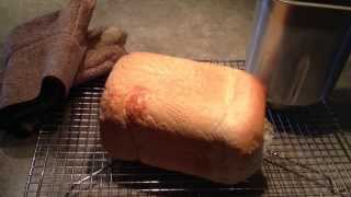 Old Fashioned White Bread in the Bread Maker [upl. by Lleznov]