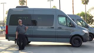 2021 MercedesBenz Sprinter Passenger Van Review  Walkaround [upl. by Lladnarc]