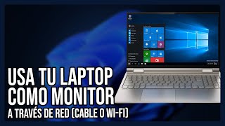 Usa tu Laptop como monitor [upl. by Oilasor629]