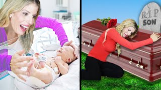 BIRTH TO DEATH OF MY SON IN REAL LIFE  Rebecca Zamolo [upl. by Rafaj229]