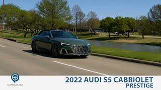 2022 Audi S5 Cabriolet Prestige Review [upl. by Inasah]