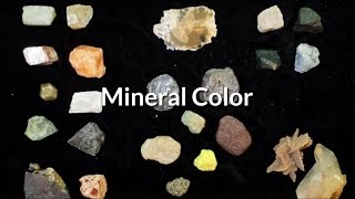 M06How to Use Color for Mineral Identification [upl. by Bettencourt]