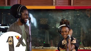 Chronixx amp Koffee  Real Rock Riddim  1Xtra in Jamaica [upl. by Ted58]