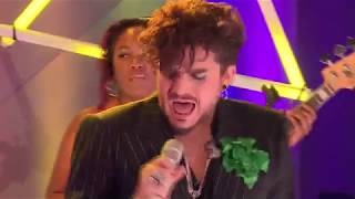 Adam Lambert  Another One Bites the Dust Live From YouTube Space New York [upl. by Hoashis]