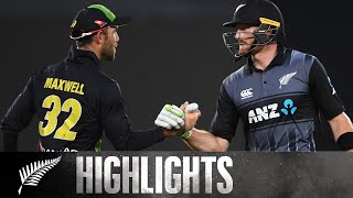 Highest Chase In T20 History  HIGHLIGHTS  TransTasman Tri Series  BLACKCAPS v Australia [upl. by Andi]