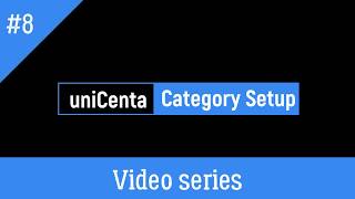 uniCenta oPOS Category Setup [upl. by Notsuoh]