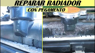 Se puede reparar un Radiador con pegamento [upl. by Arick210]