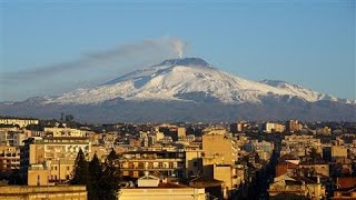 Dramatic Eruptions From Mount Etna Europes Largest Volcano [upl. by Afrika]