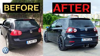 Building a VW Golf 5 GT In 3 Minutes  Project Car Transformation [upl. by Negam]