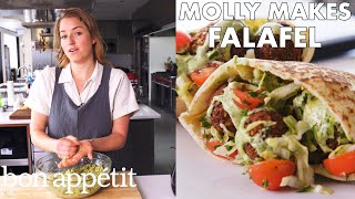 Molly Makes Fresh Herb Falafel  From the Test Kitchen  Bon Appétit [upl. by Jacobs]