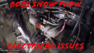 Boss Snow Plow Electrical Issues [upl. by Ilona]