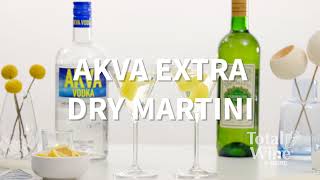 Extra Dry Martini Cocktail Recipe [upl. by Ardisi766]