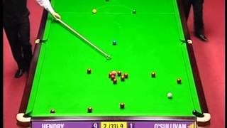 2004 World Snooker Championship SF Ronnie OSullivan vs Stephen Hendry Session 2 BBC [upl. by Eselahc]