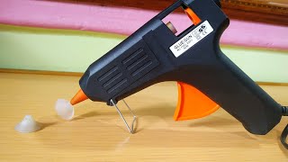 How to make Suction Cup using hot glue  DIY Suction cup [upl. by Trescha375]