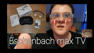 Eschenbach max TV Brille für Blinde und Sehbehinderte Hilfsmittel [upl. by Giffer249]