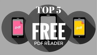 Top 5 Free PDF Readers for Android [upl. by Fina]