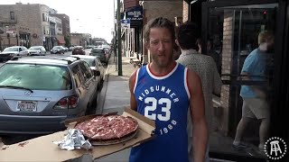 Barstool Pizza Review  Pequods Pizza Chicago [upl. by Retsev109]