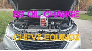 How To Change The Oil On A Chevrolet Chevy Equinox DIY [upl. by Ylrebmek760]