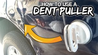 How to Use A Dent Puller [upl. by Romona654]