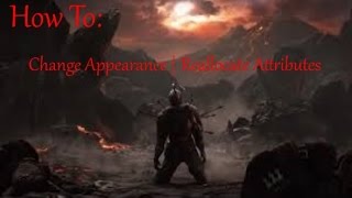 Dark Souls 3  How To Change Appearance  Reallocate Attributes [upl. by Anaerb]