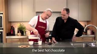 How to make a hot chocolate using an aerolatte milk frother [upl. by Lutim15]