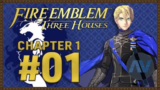 First Look Fire Emblem Three Houses 01  Blue Lions Walkthrough HARD CLASSIC [upl. by Tacklind]