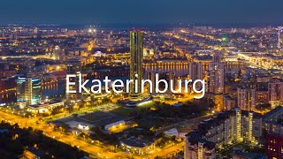 Russia Ekaterinburg  Россия Екатеринбург Drone Hyperlapse [upl. by Ehctav]