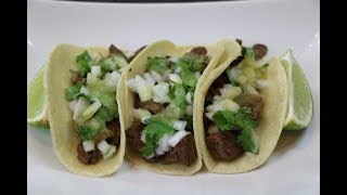 Carne Asada Tacos Recipe  How to Make Steak Tacos [upl. by Launamme513]