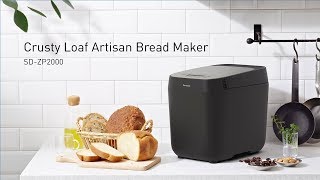 Crusty Loaf Artisan Bread Maker  Panasonic SDZP2000 [upl. by Billen]