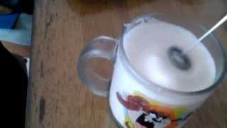 Aerolatte Review Frothing Cold Milk In Under 1 Minute [upl. by Navak]