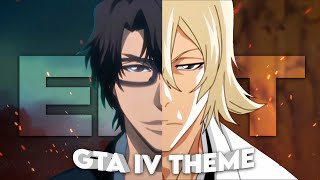 Aizen x Urahara  GTA IV Theme Edit [upl. by Nerraf]