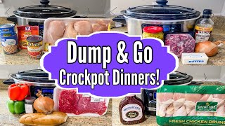 6 Cheap amp Fancy Crockpot Dinners  The EASIEST Dump N Go Tasty Slow Cooker Recipes  Julia Pacheco [upl. by Klockau204]